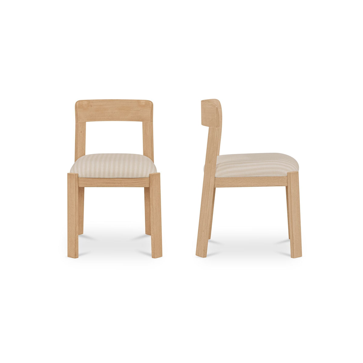 Oli - Dining Chair Stripe (Set of 2) - Multicolor