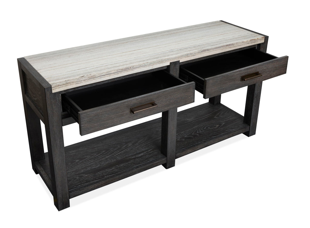 Plum Creek - Rectangular Sofa Table - Ravenwood Black