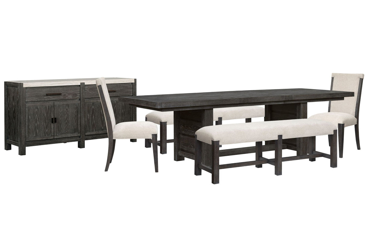 Plum Creek - Trestle Dining Table Set