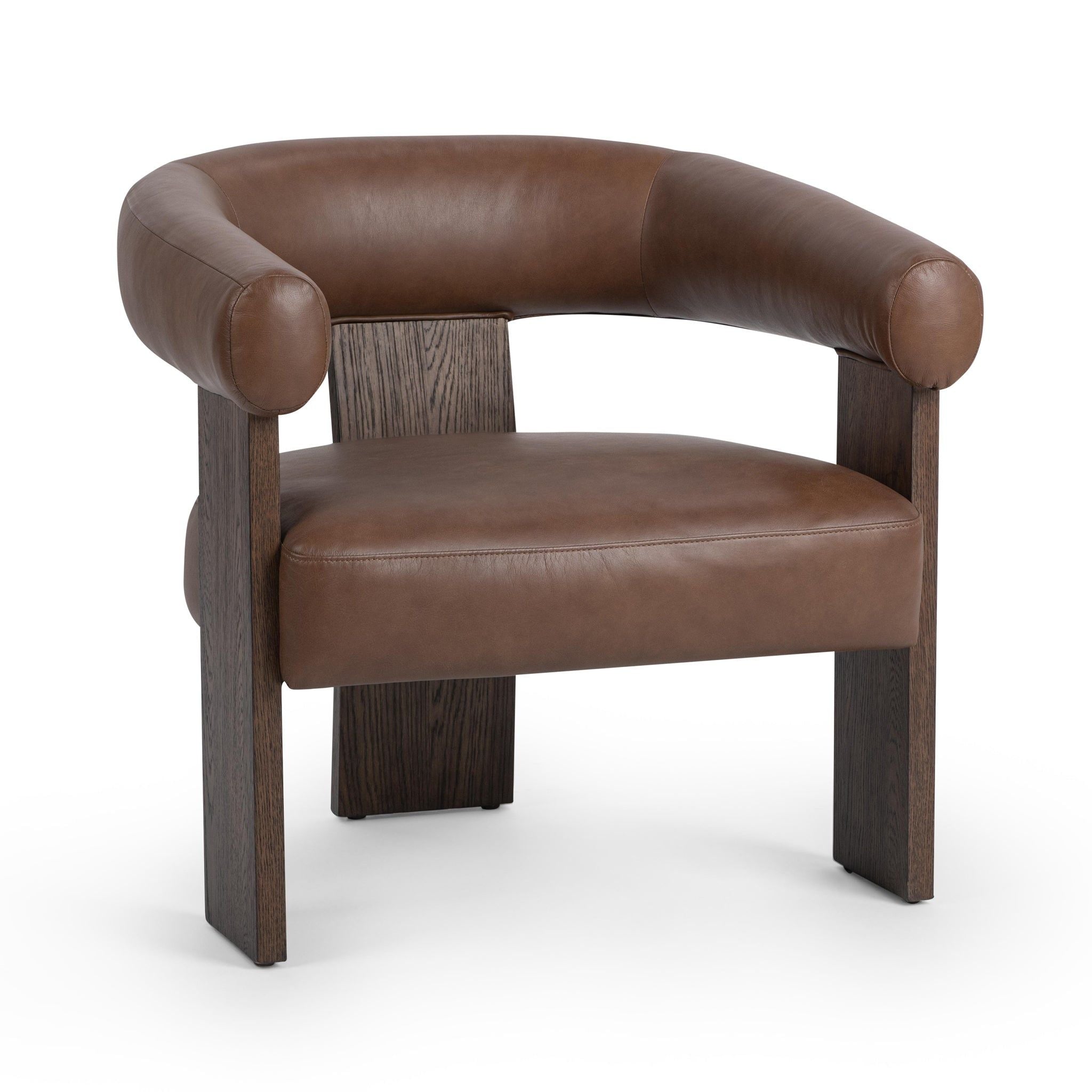 Julina - Accent Chair - Rich Cocoa