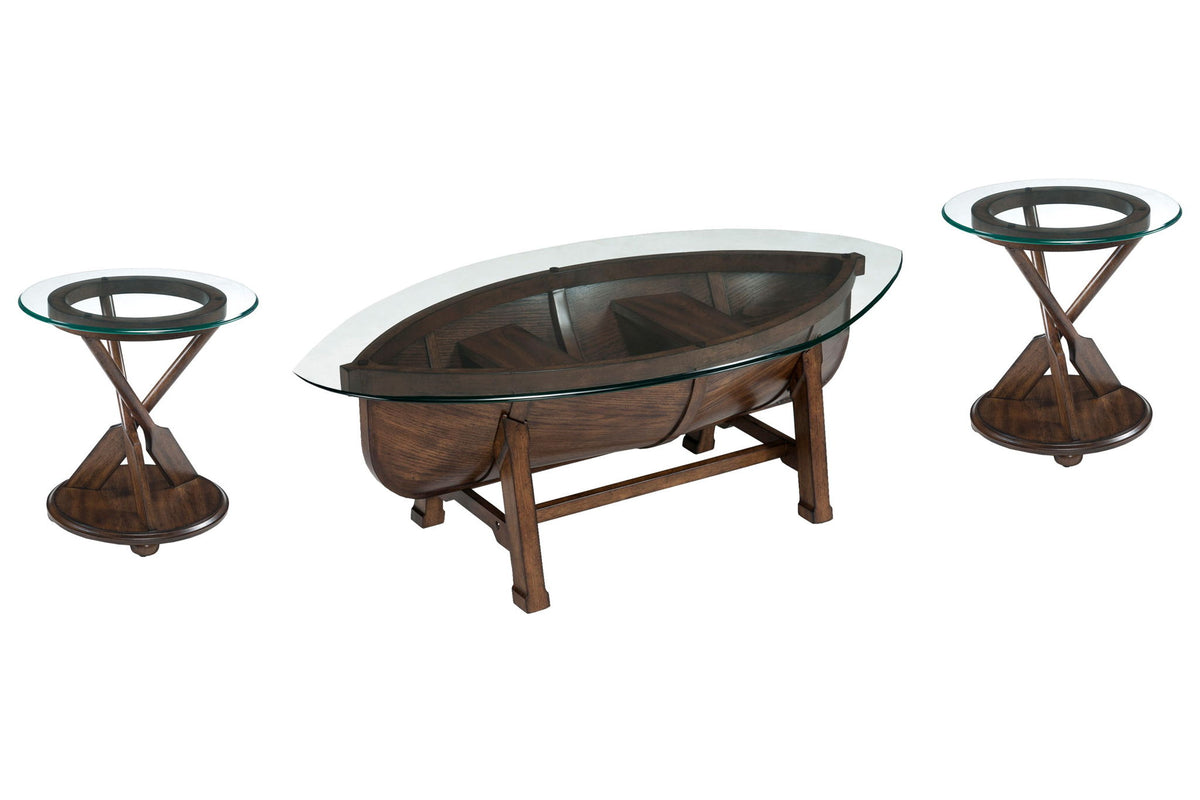 Beaufort - Oval Cocktail Table Set