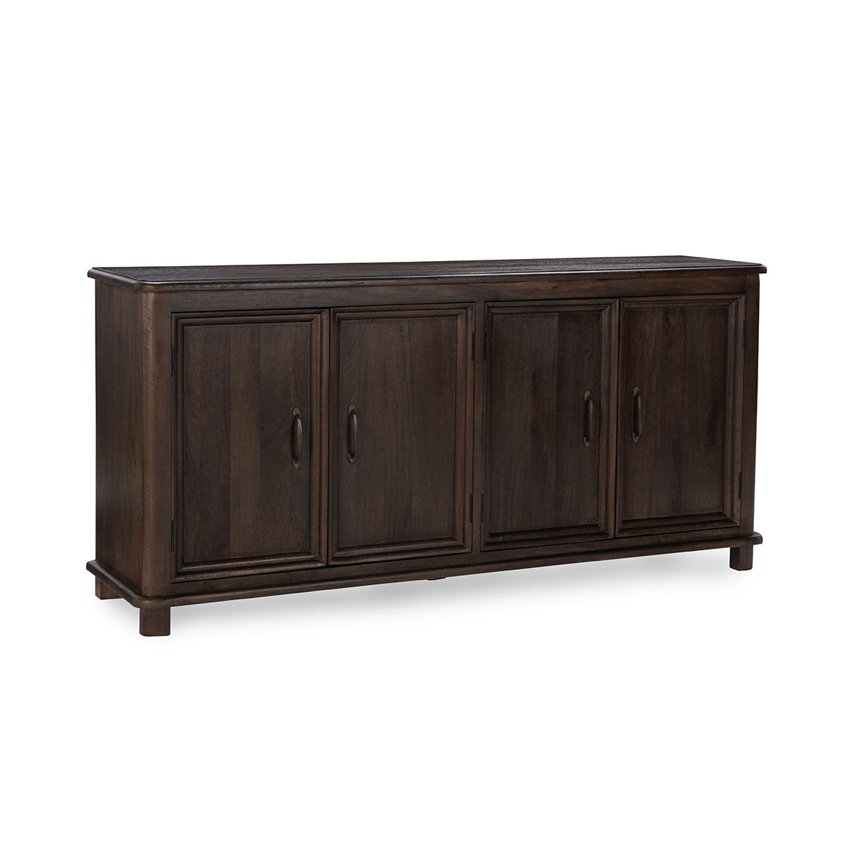 Brookside - 4 Door Cabinet - Cocoa Brown
