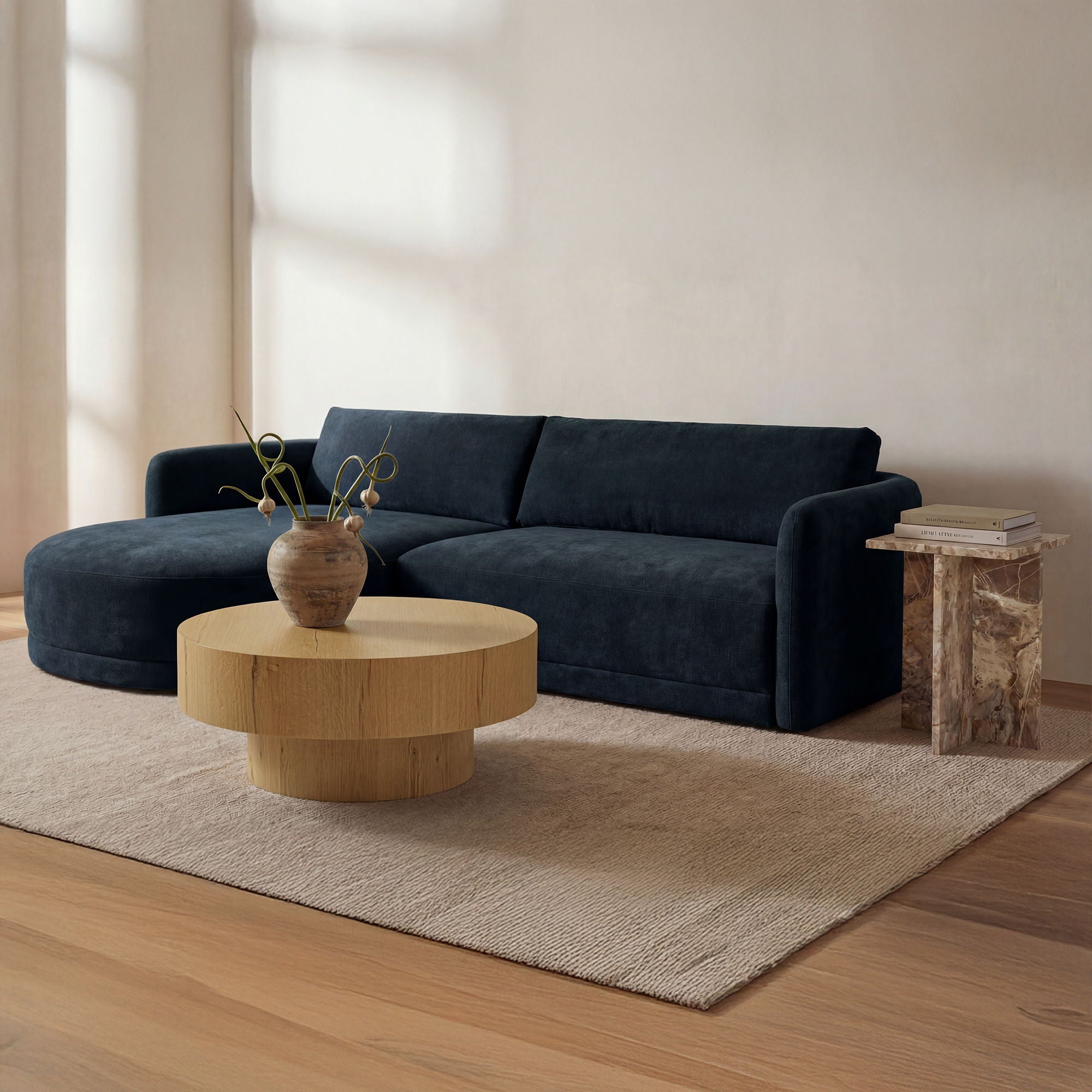 Corey - Coffee Table - Rustic Oak