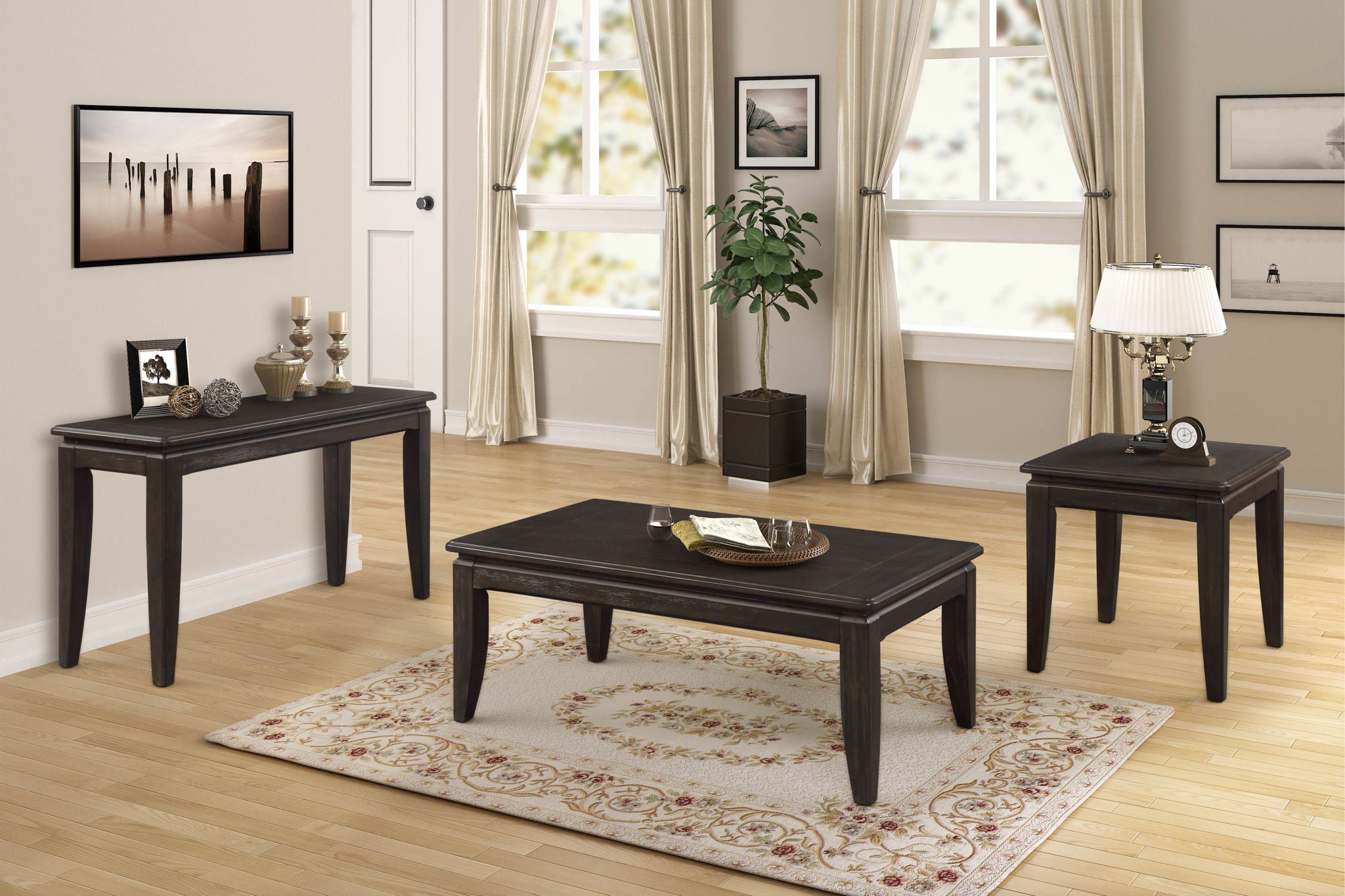 Bellamy Lane - End Table - Elm