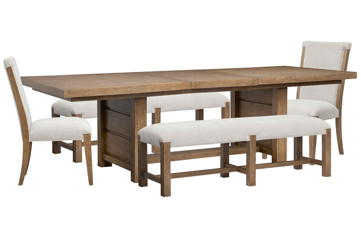 Plum Creek - Trestle Dining Table Set
