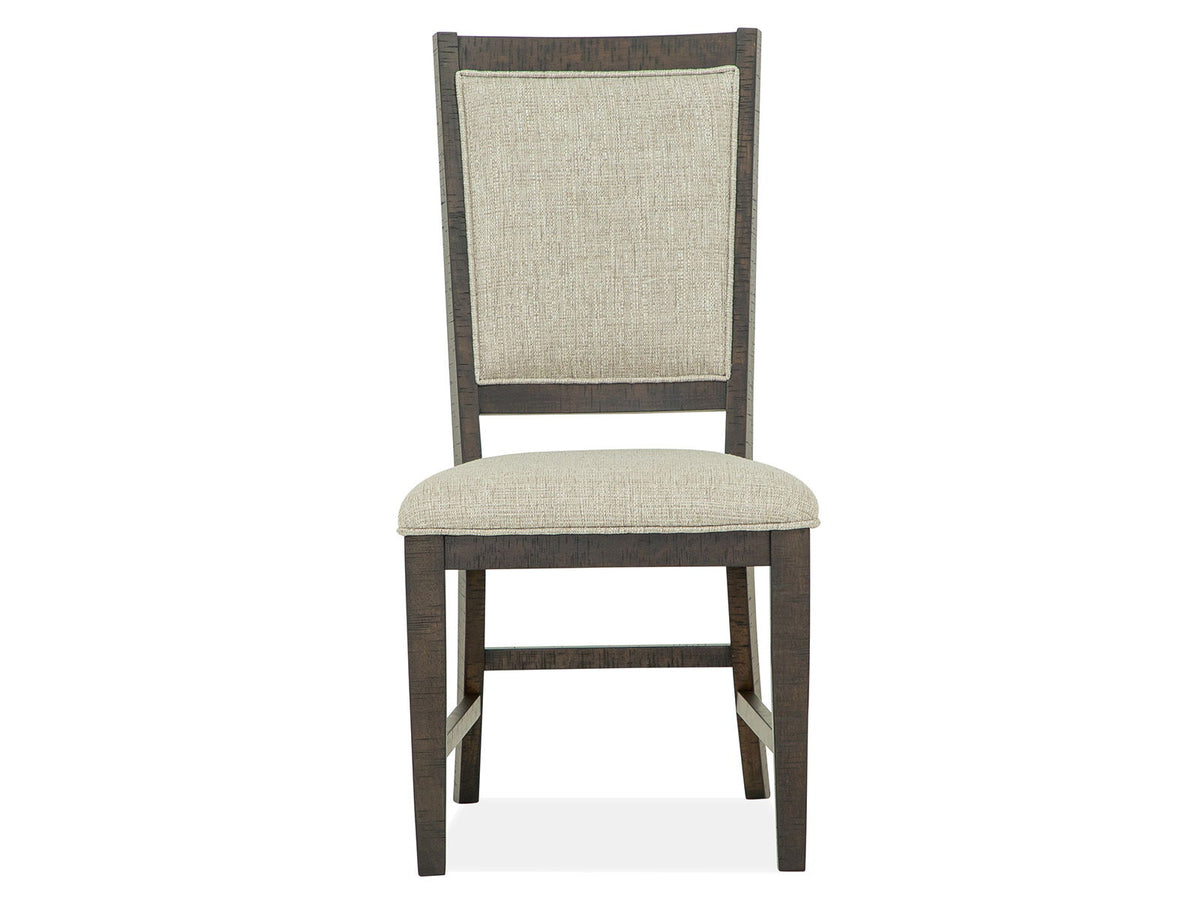 Westley Falls - Step Up Side Chair With Upholstered Seat & Back (Set of 2) - Graphite