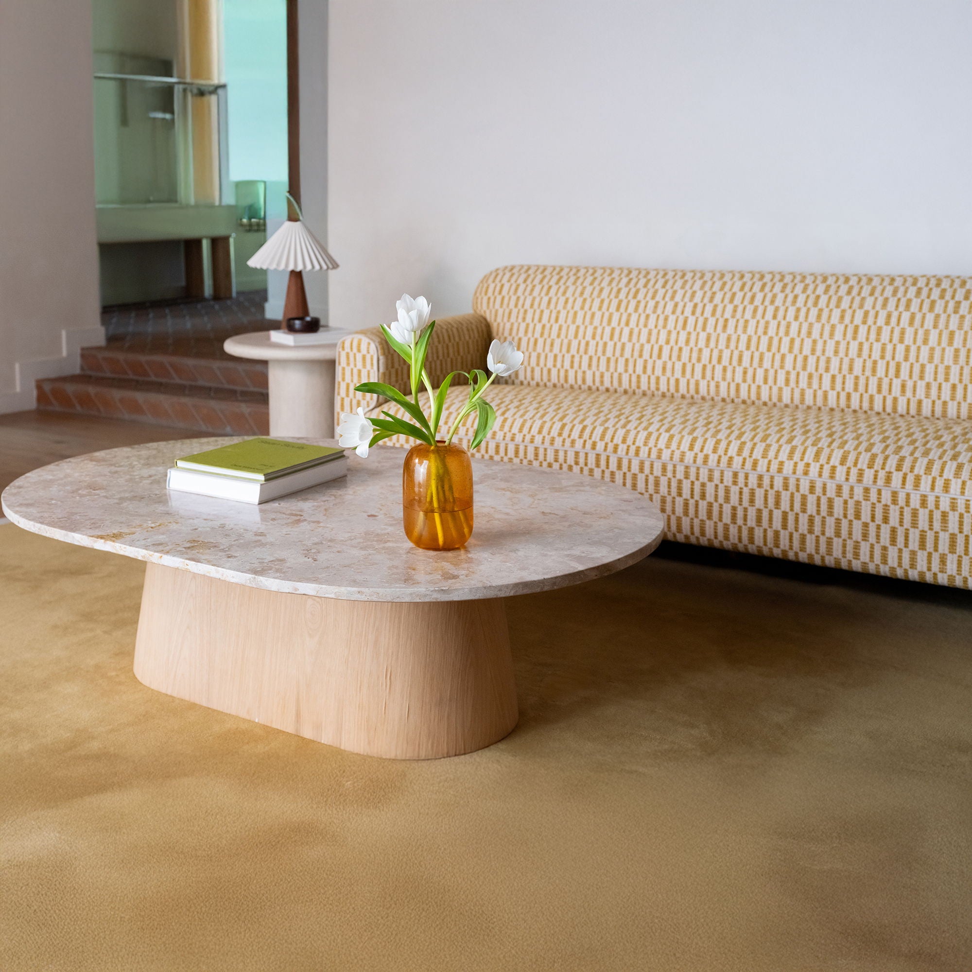 Carly - Coffee Table - Panther Stone