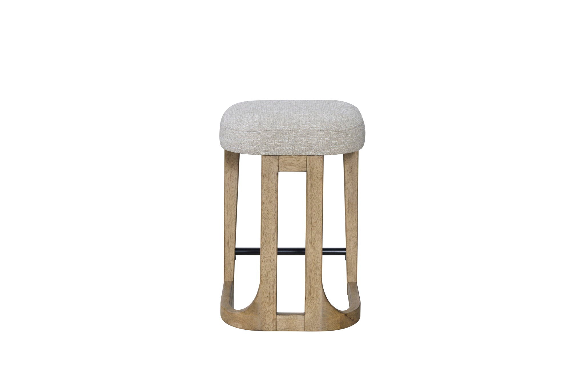 Pagosa - Counter Height Stool (Set of 2) - English Knotty Oak / Gray