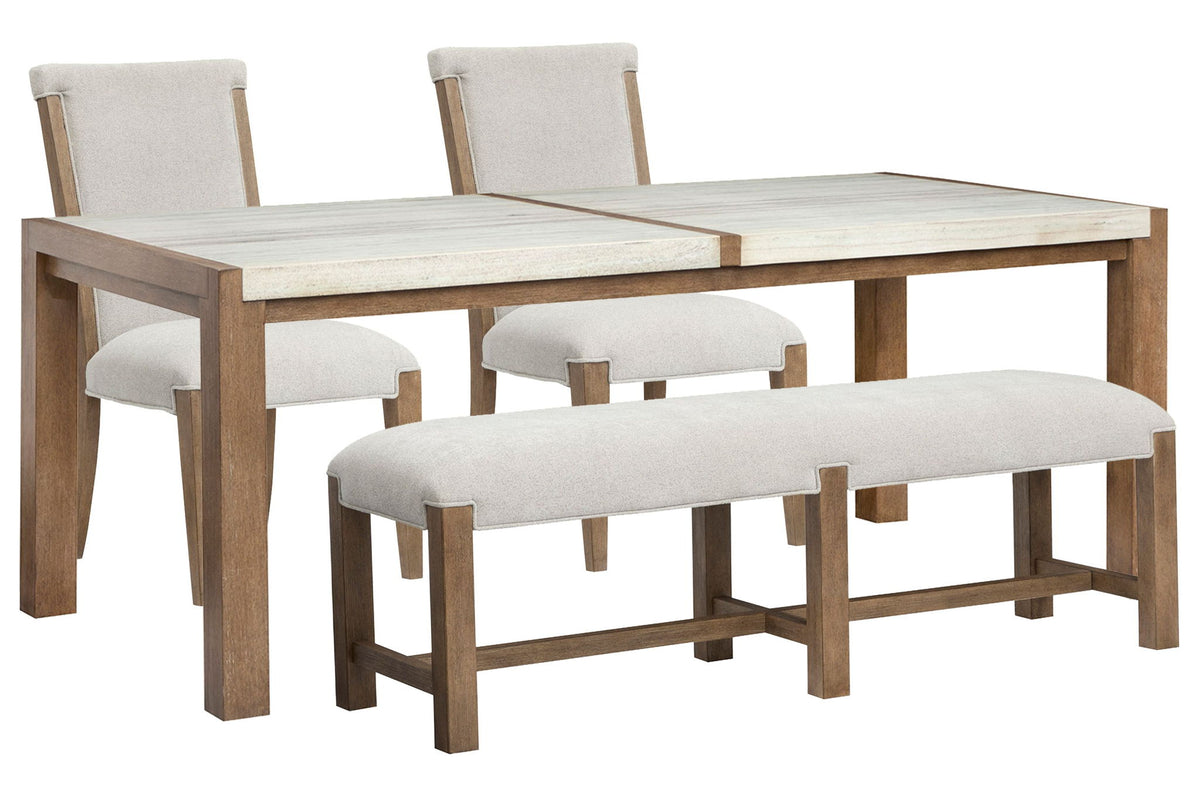 Plum Creek - 4 Piece Rectangular Dining Table Set