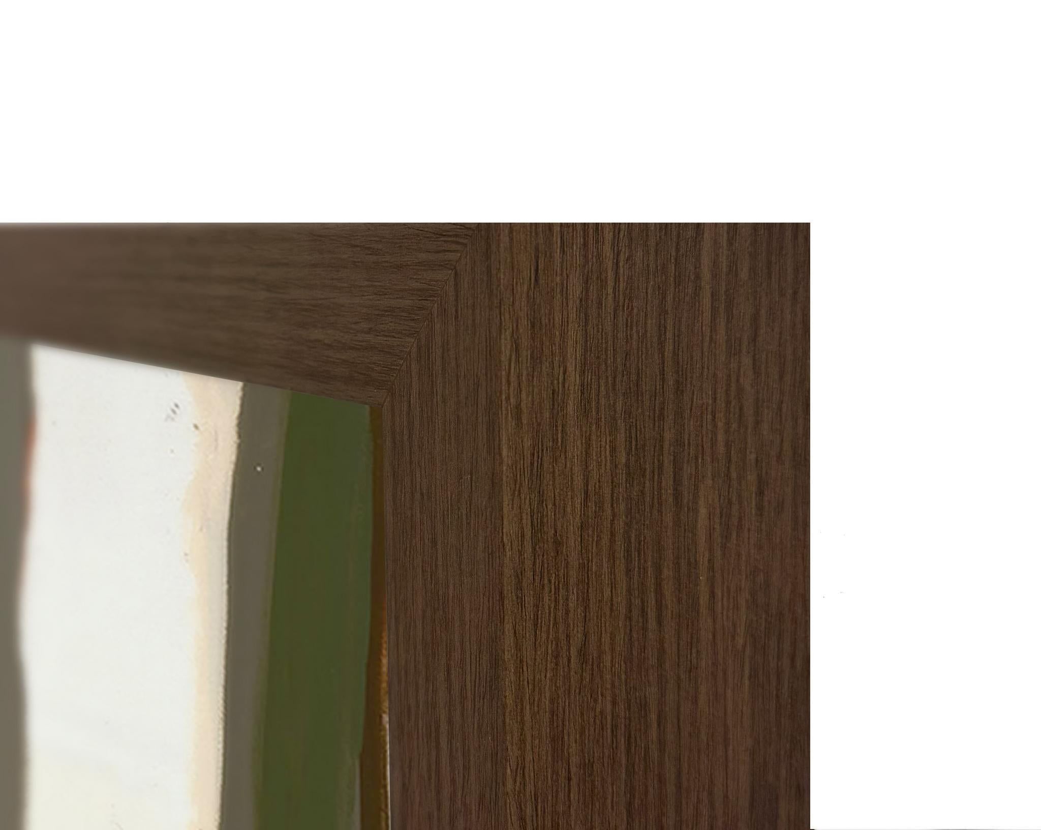 Baha - 48" x 72" Painting By Buddy Whitlock - Walnut