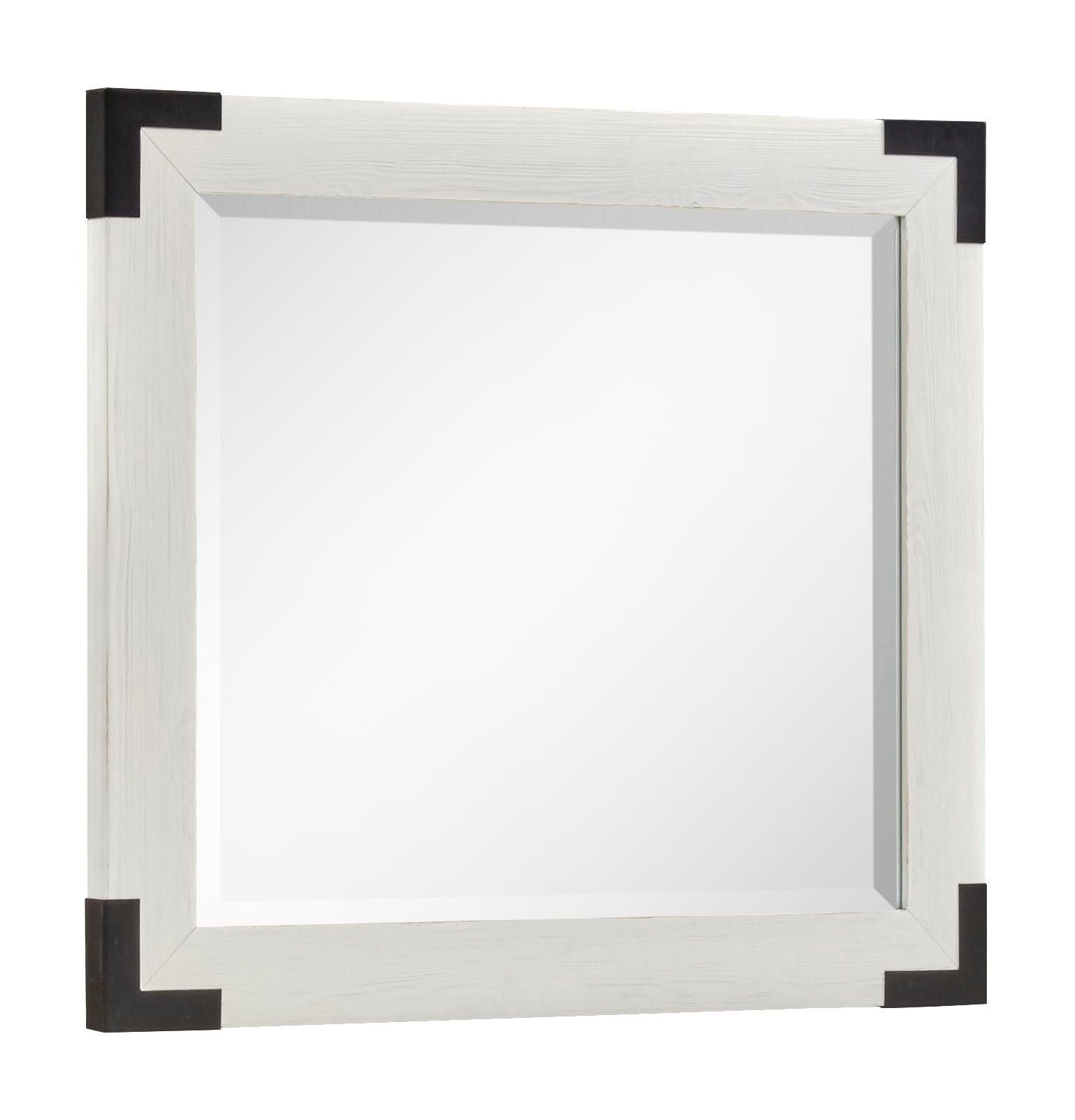 Harper Springs - Landscape Mirror - Silo White