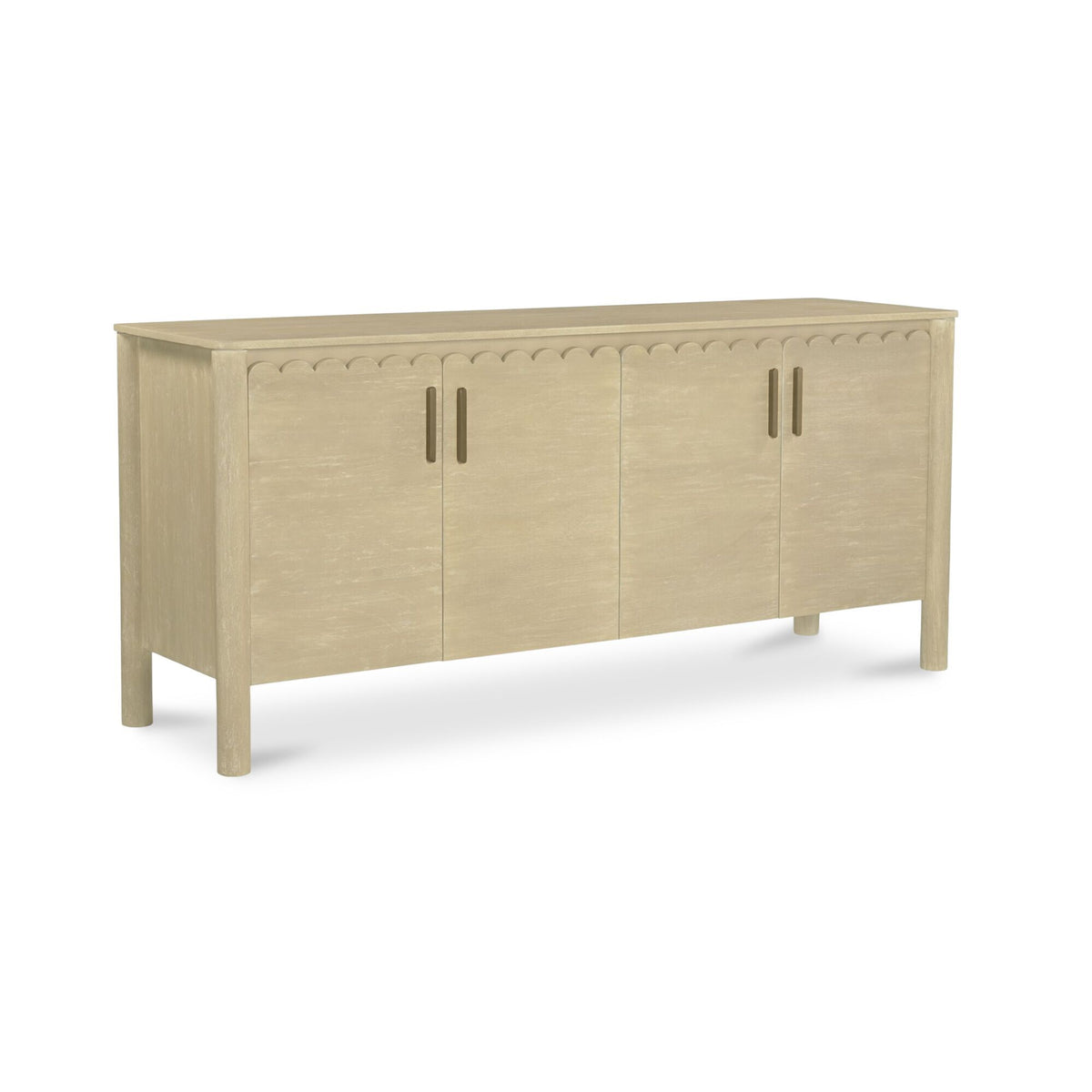 Wiley - 4 Door Sideboard - Natural