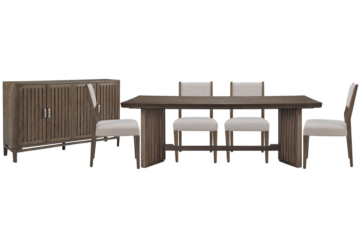 Kavanaugh - Trestle Dining Table Set