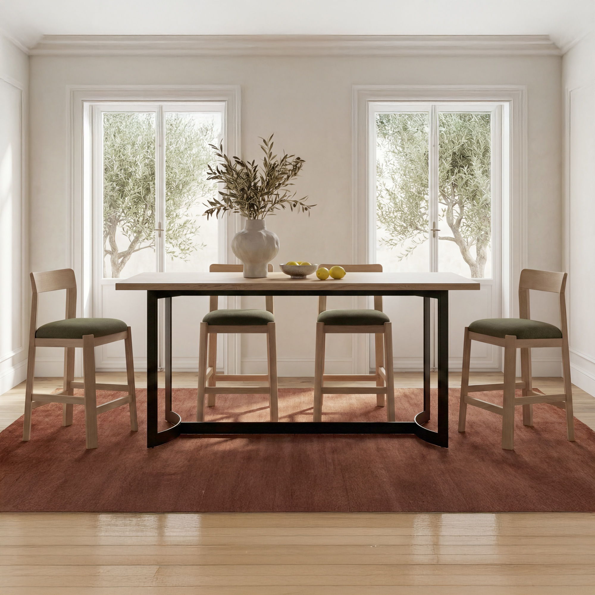 Bent - Counter Table - Oak / Natural
