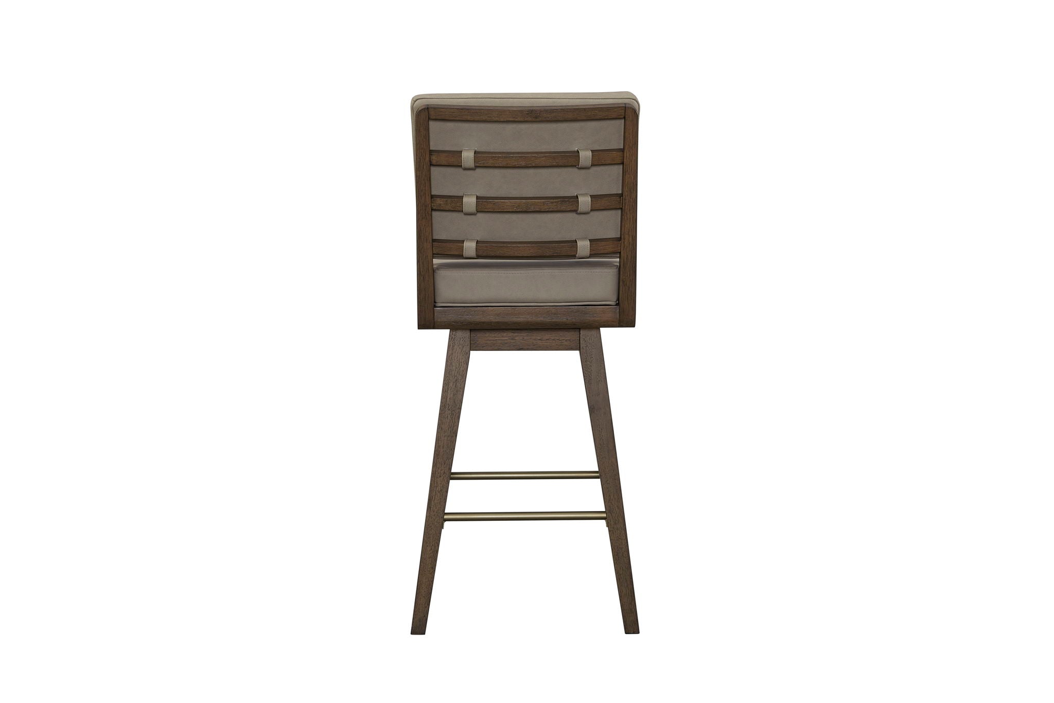 Elure - Leather Swivel Counter Sool (Set of 2)