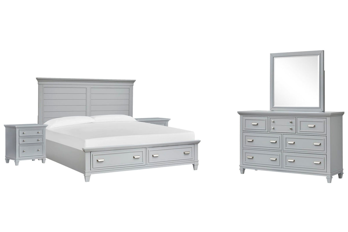 Charleston - Panel Storage Bedroom Set