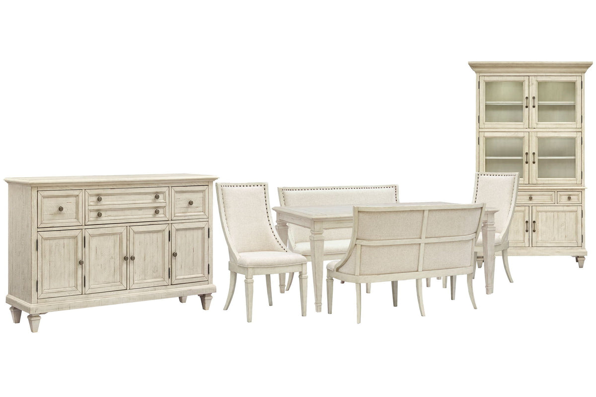Newport - 7 Piece Extendable Rectangular Dining Table Set