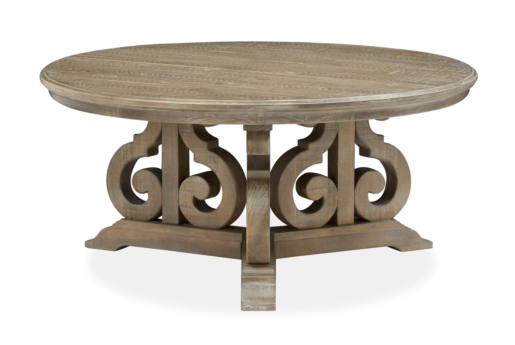 Tinley Park - Round Cocktail Table - Dove Tail Gray