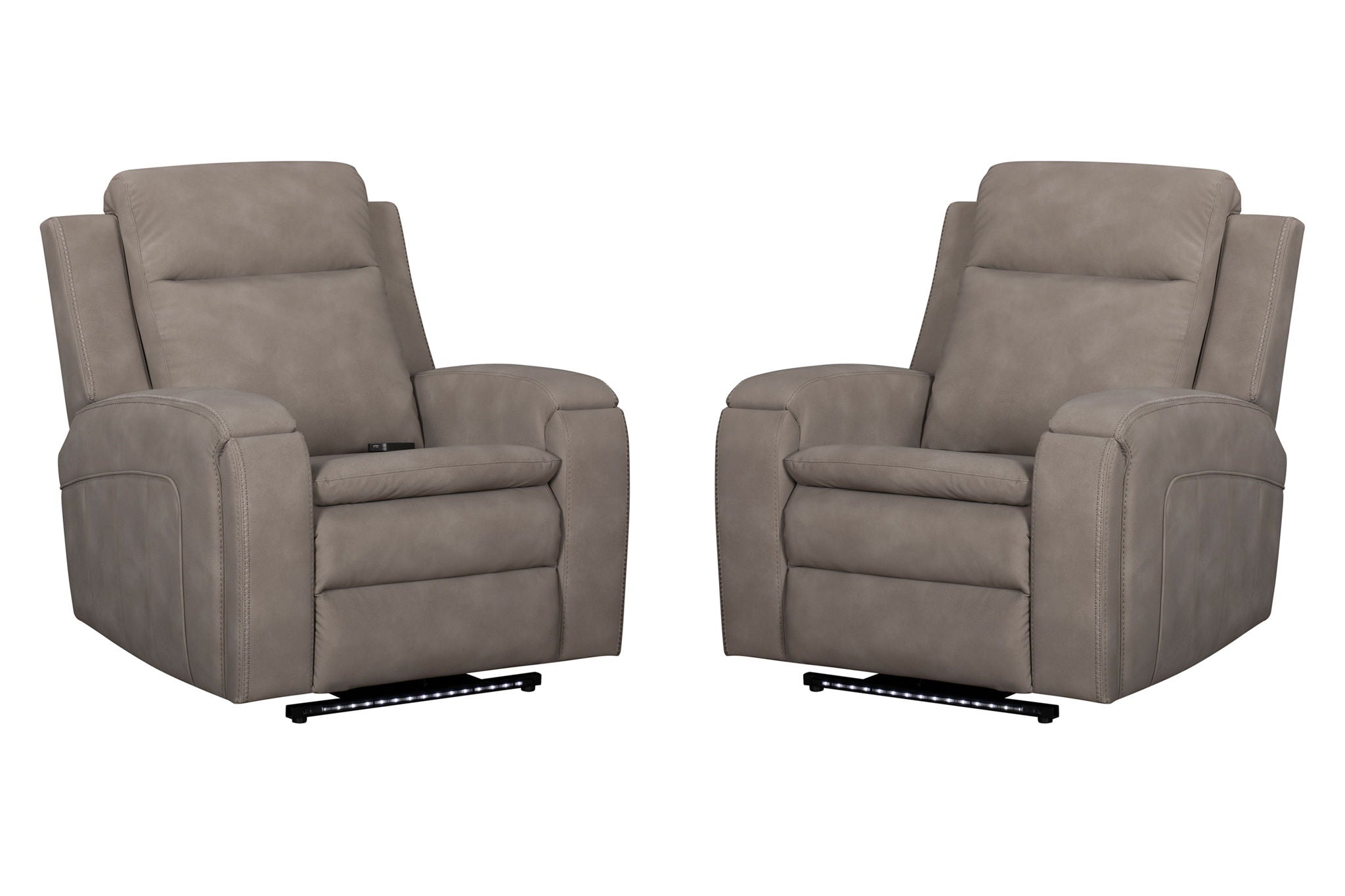 Armstrong - Power Recliner With Heat, Massage And Auto-Glide