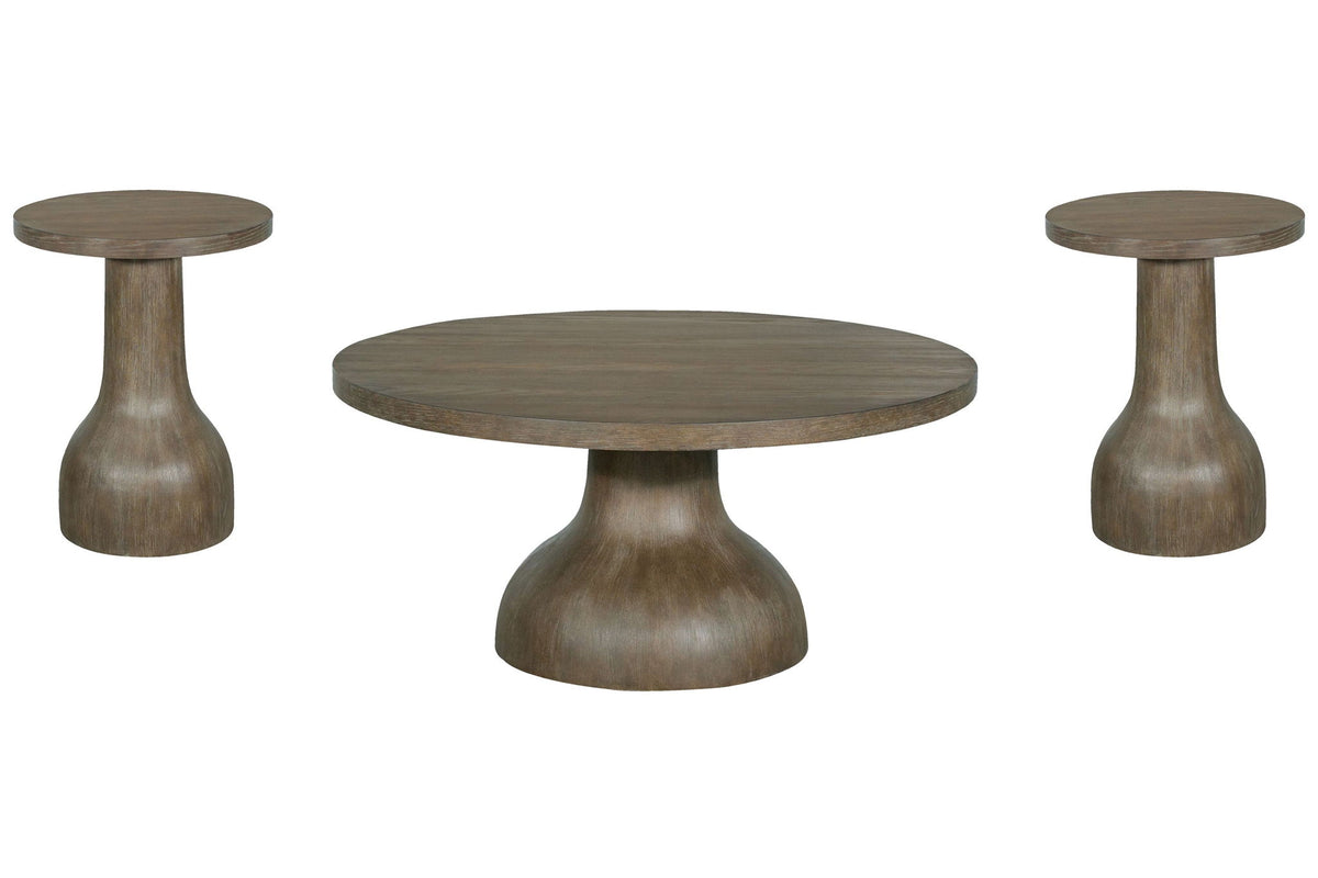 Bosley - Round Cocktail Table Set
