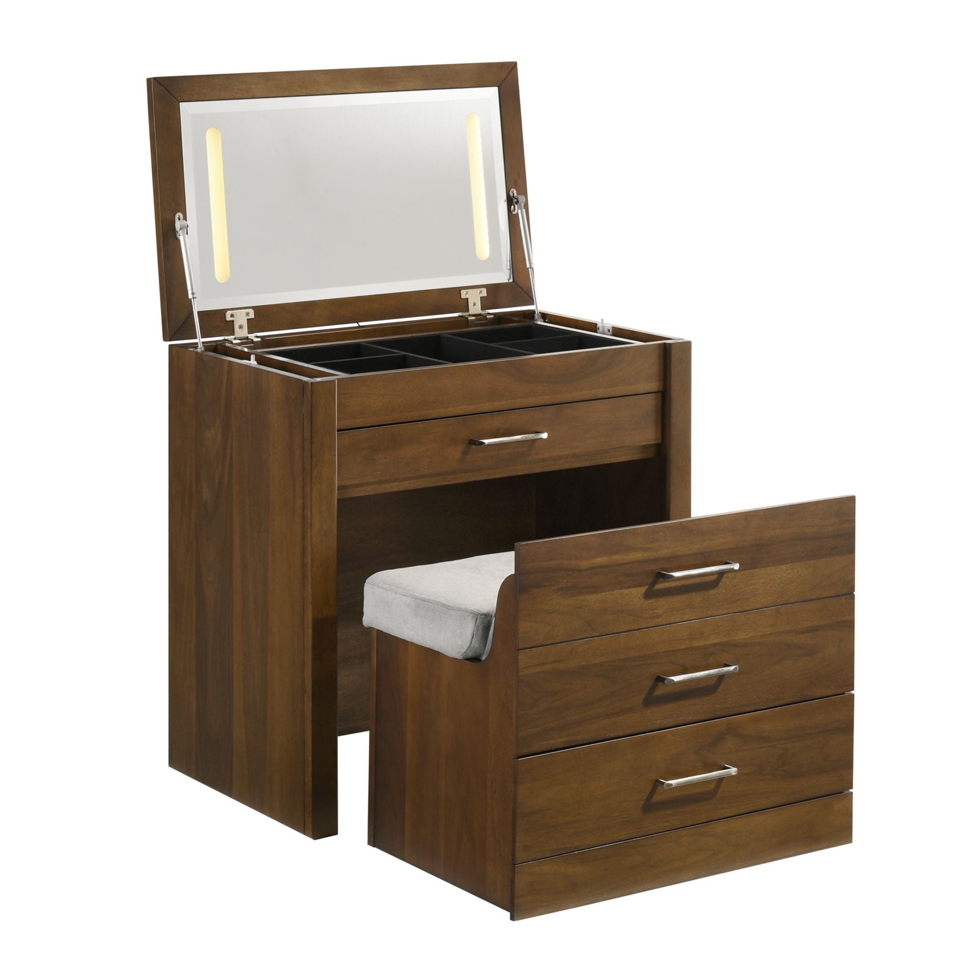 Malibu - Dressing Table - Walnut