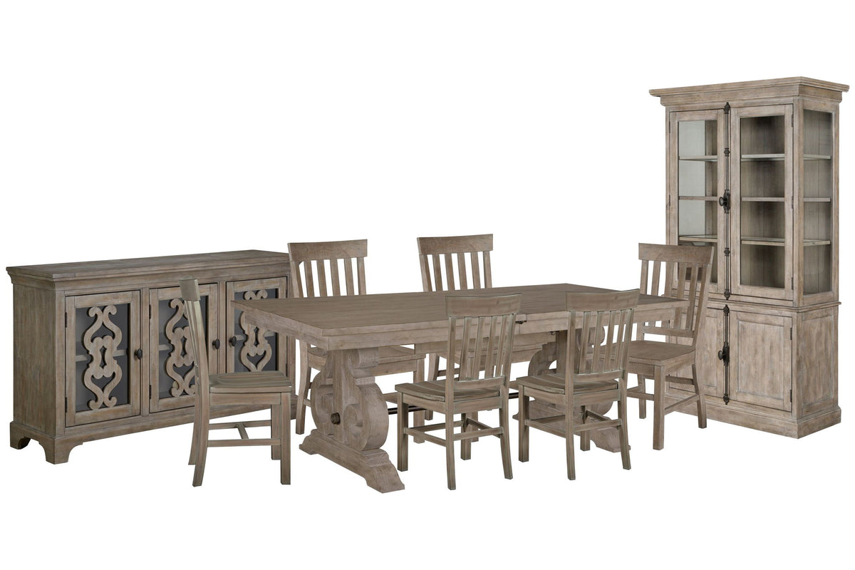 Tinley Park - Extendable Rectangular Dining Table Set