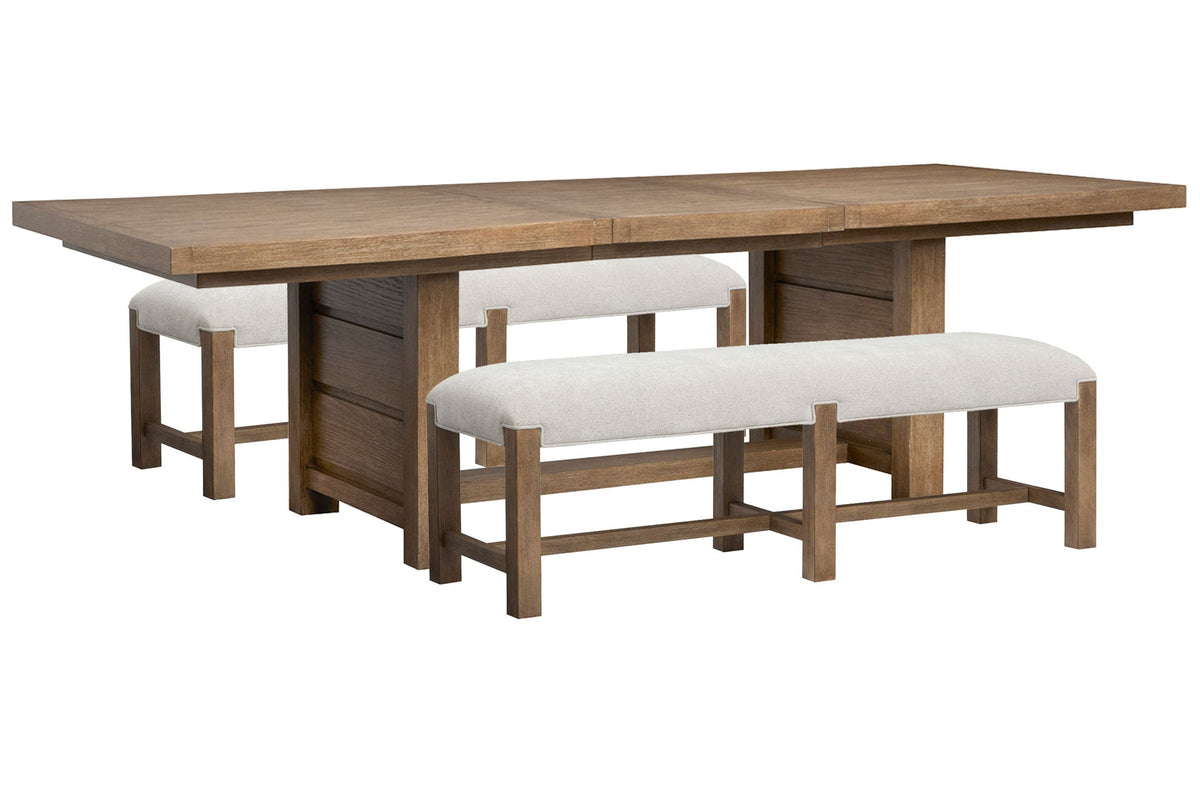 Plum Creek - Trestle Dining Table Set