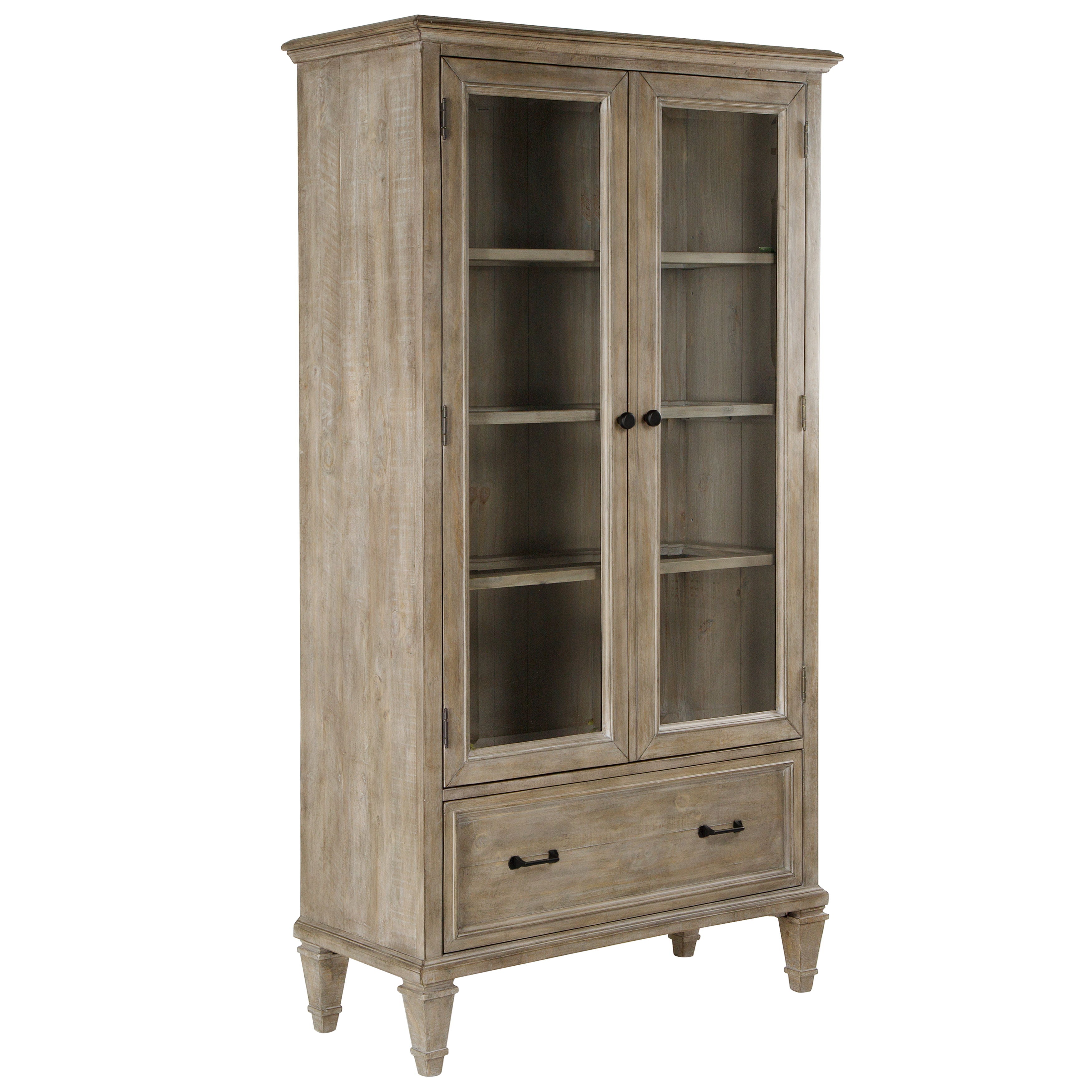 Lancaster - Door Bookcase - Dove Tail Gray