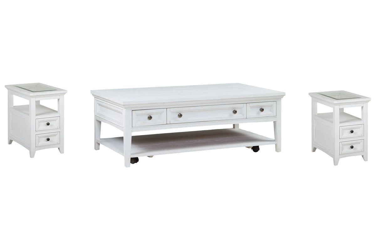 Heron Cove - Rectangular Cocktail Table Set