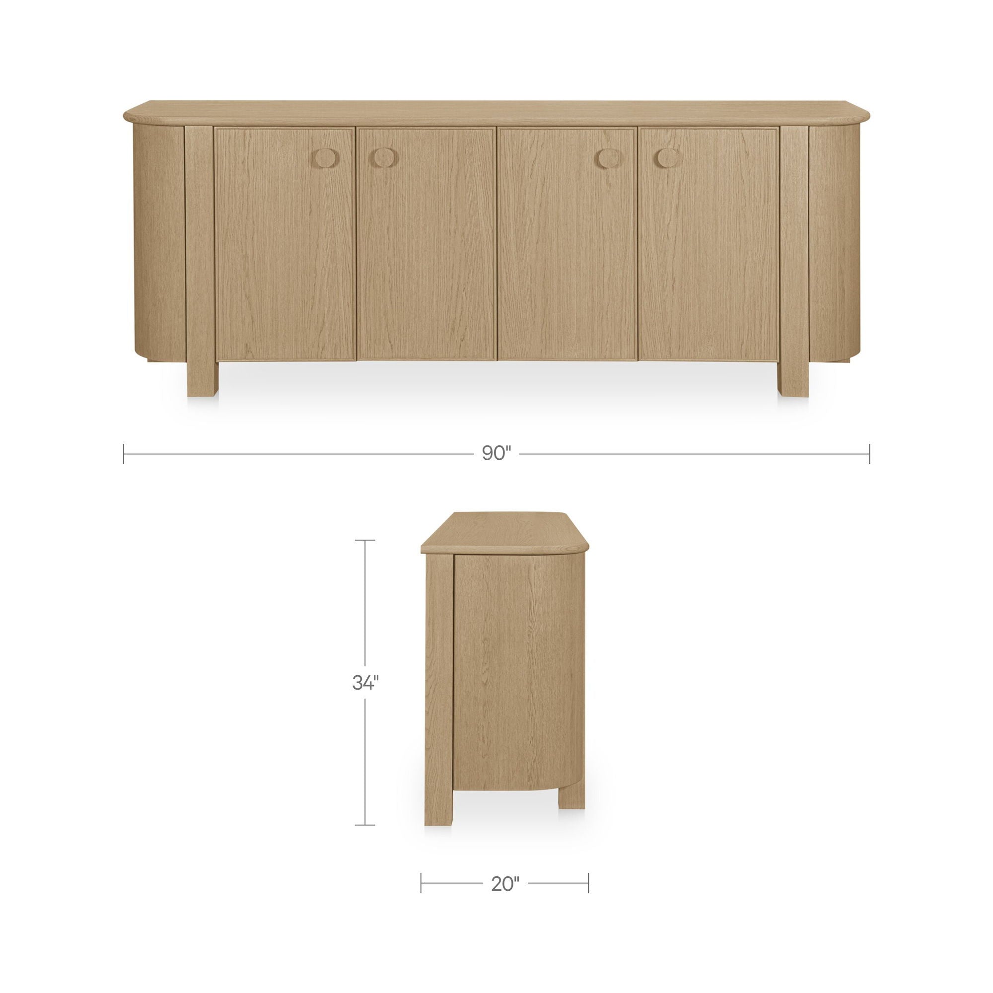 Loren - Sideboard - Natural