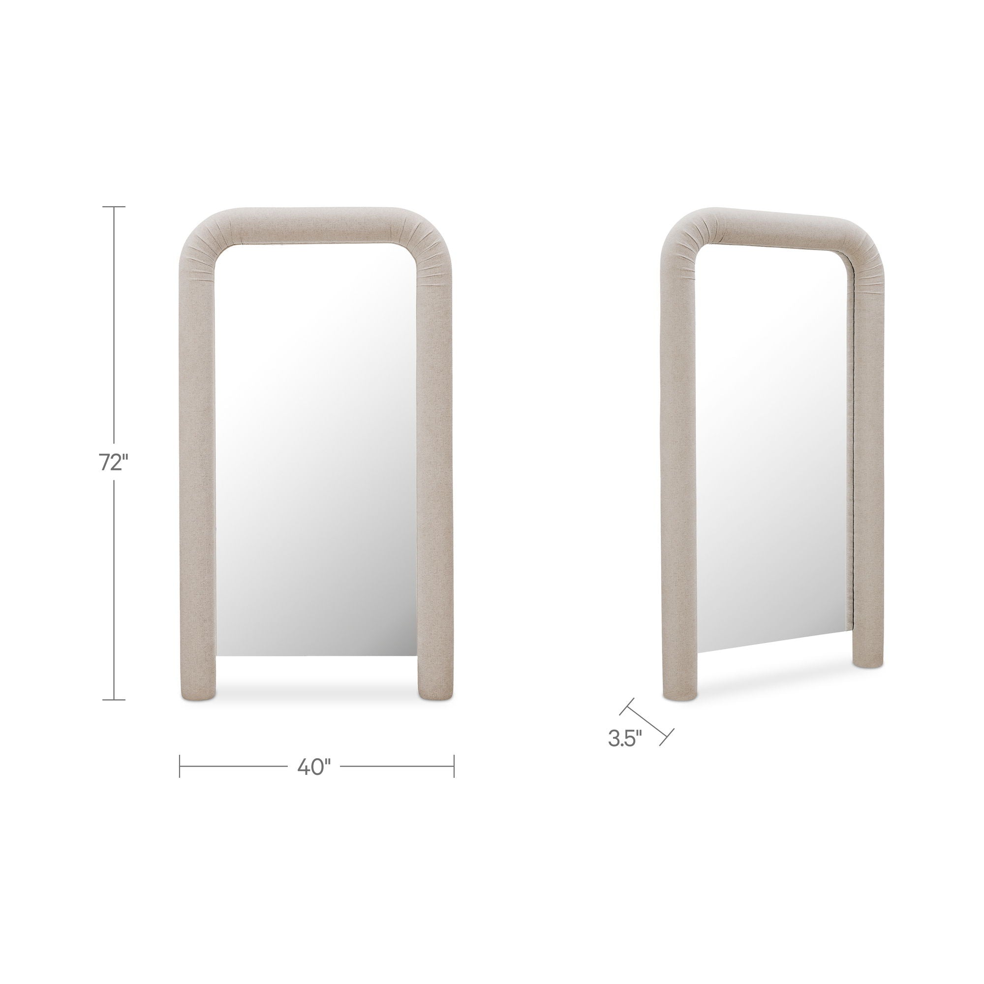 Ellison - Mirror - Beige
