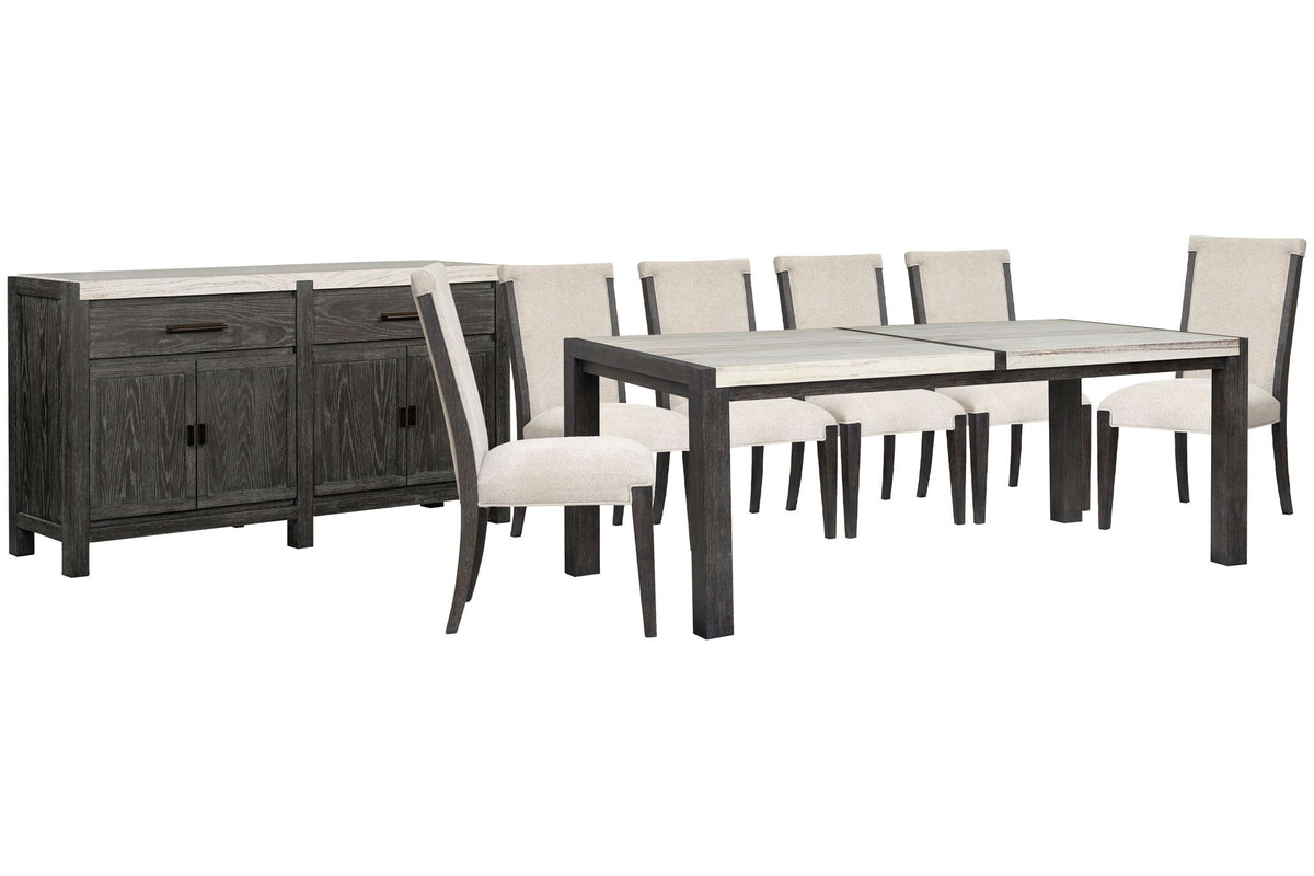 Plum Creek - 8 Piece Rectangular Dining Table Set