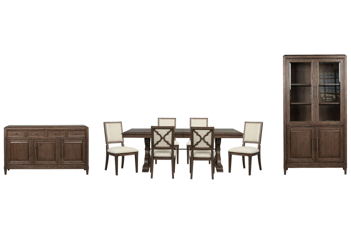Jubilee - Extendable Trestle Dining Table Set