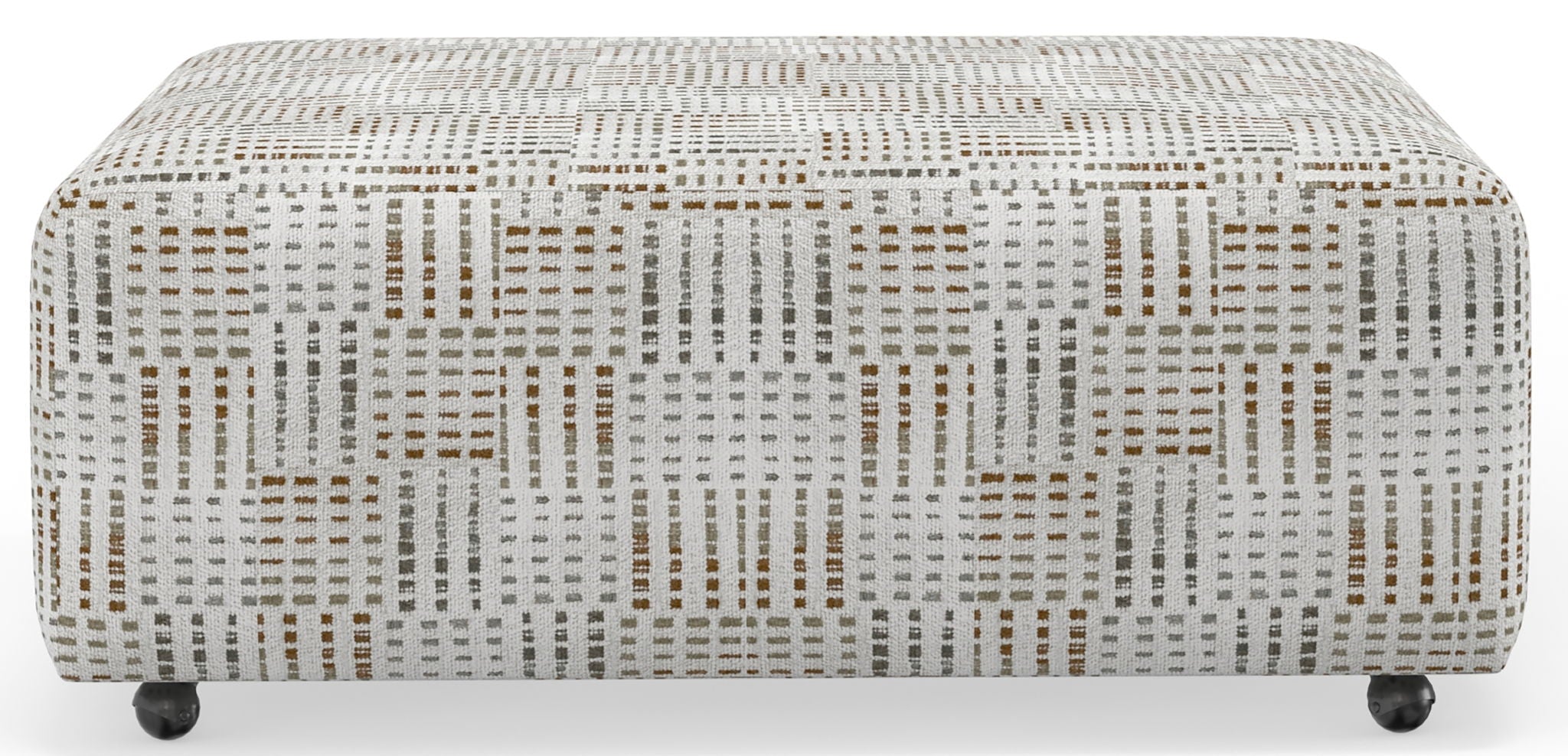 Kellen - Castered Cocktail Ottoman - Morocco