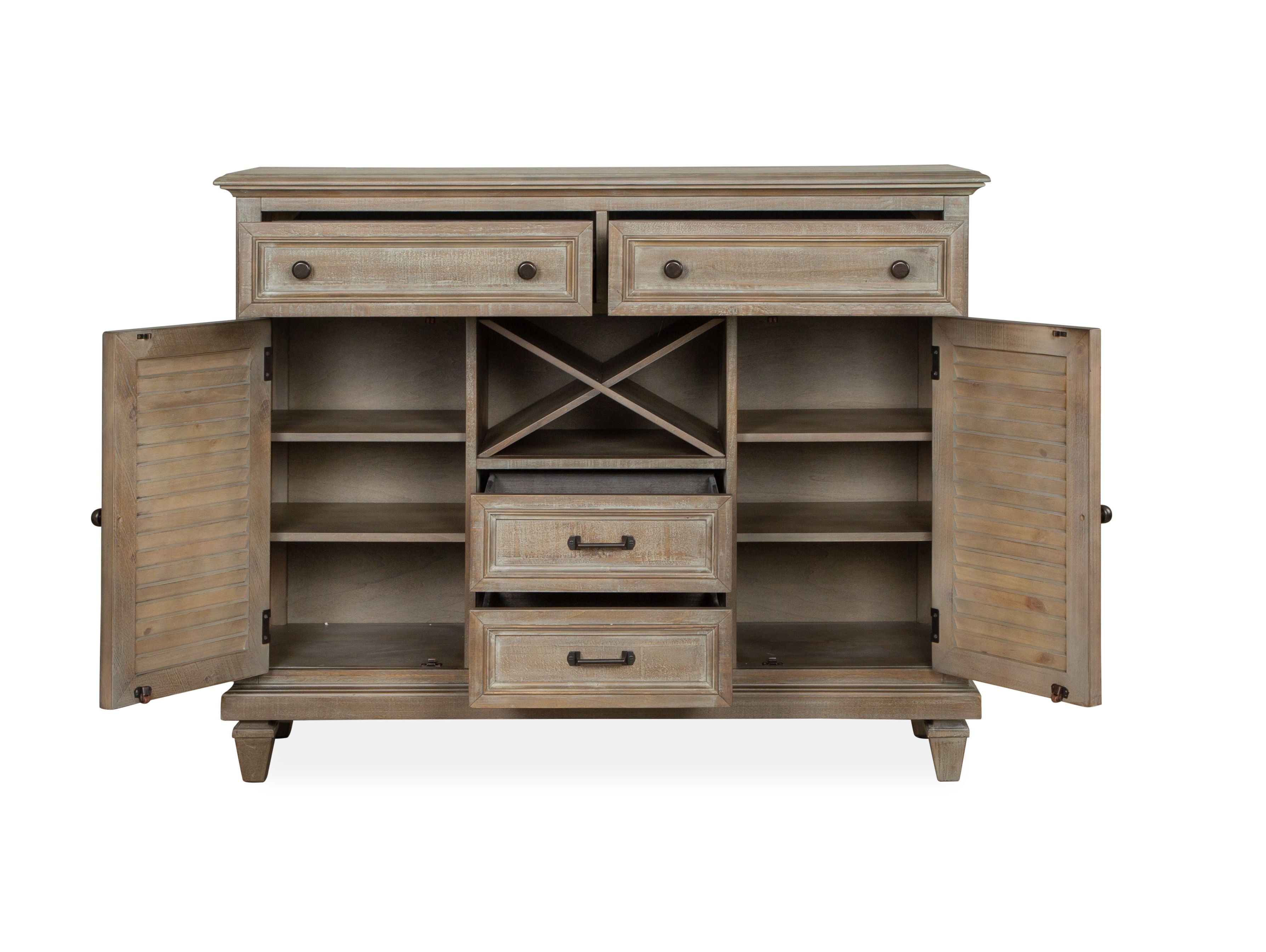 Lancaster - Server - Dovetail Gray