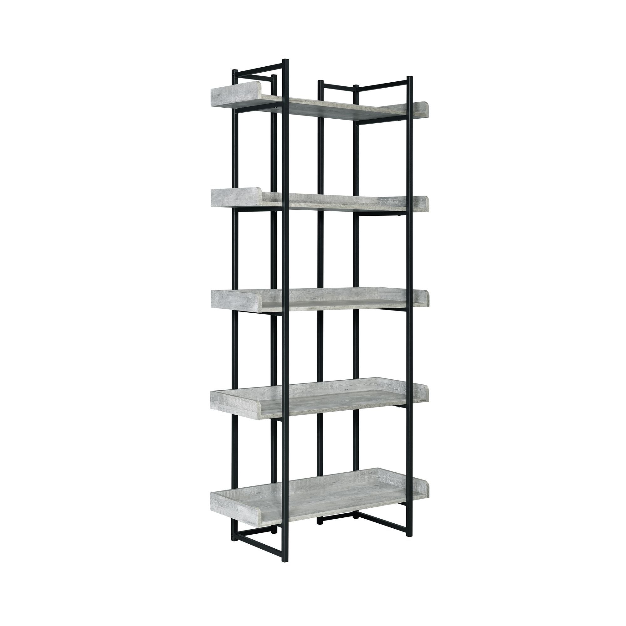 Preston - Bookshelf - Gray