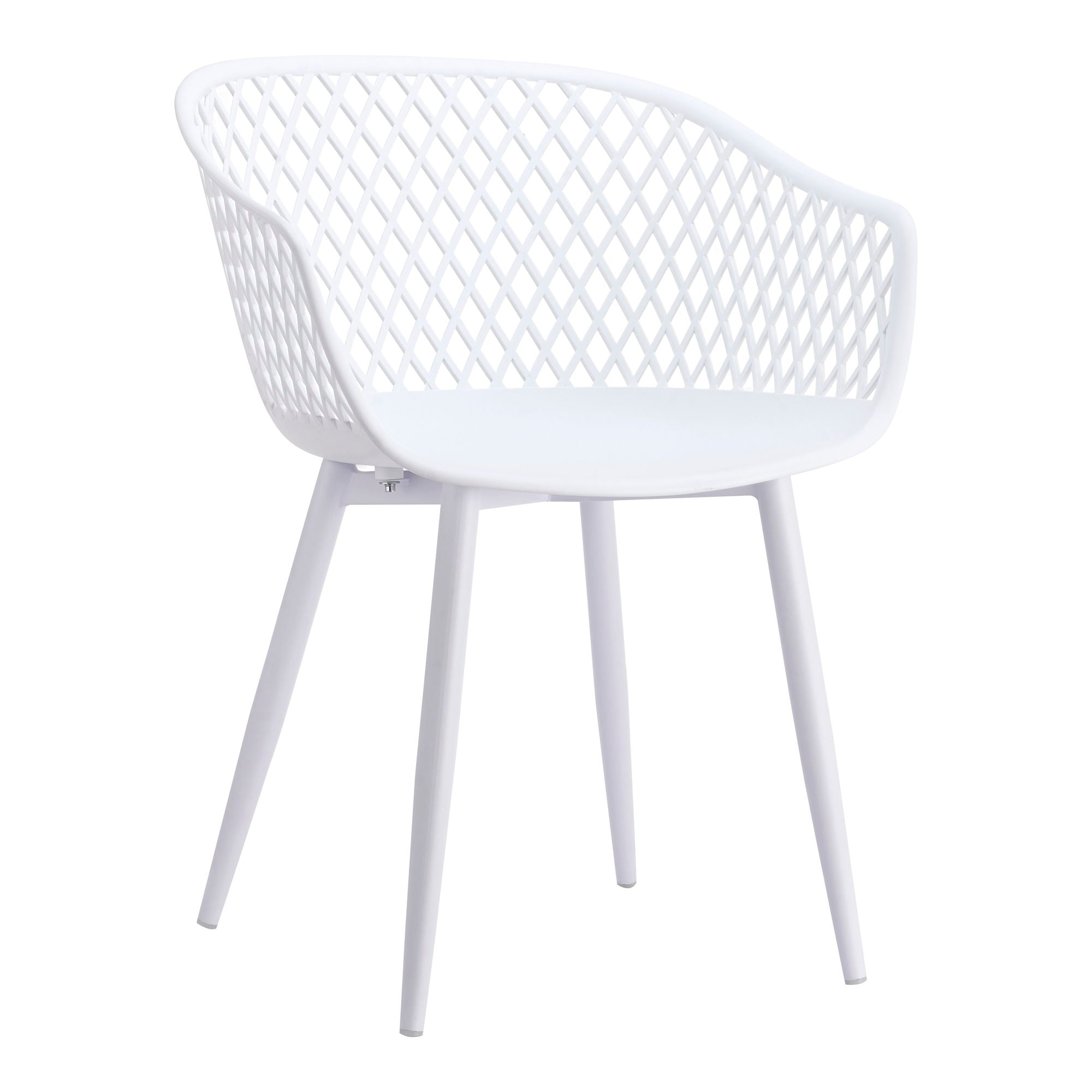 Piazza - Outdoor Chair (Set of 2) - White