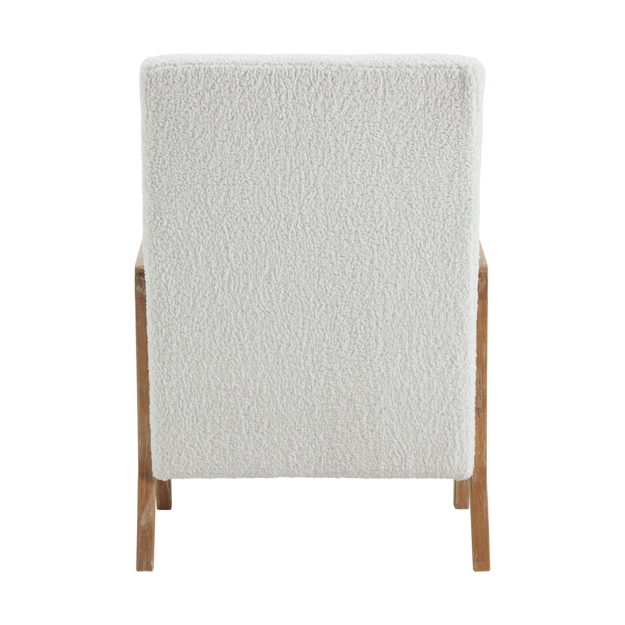 Enzo - Accent Chair - Sheep Skin White (3A Packaging)