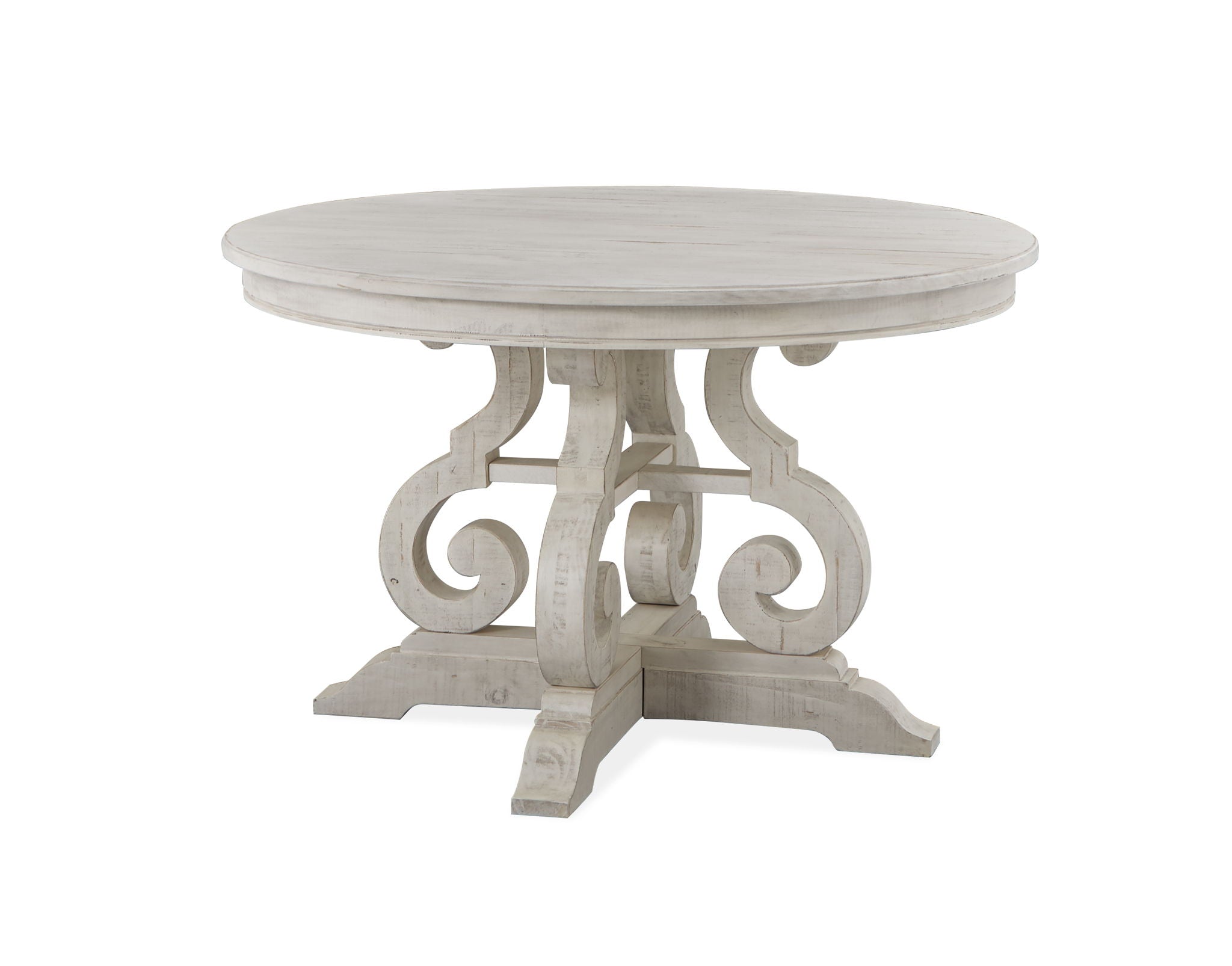 Bronwyn - 48" Round Dining Table - Alabaster