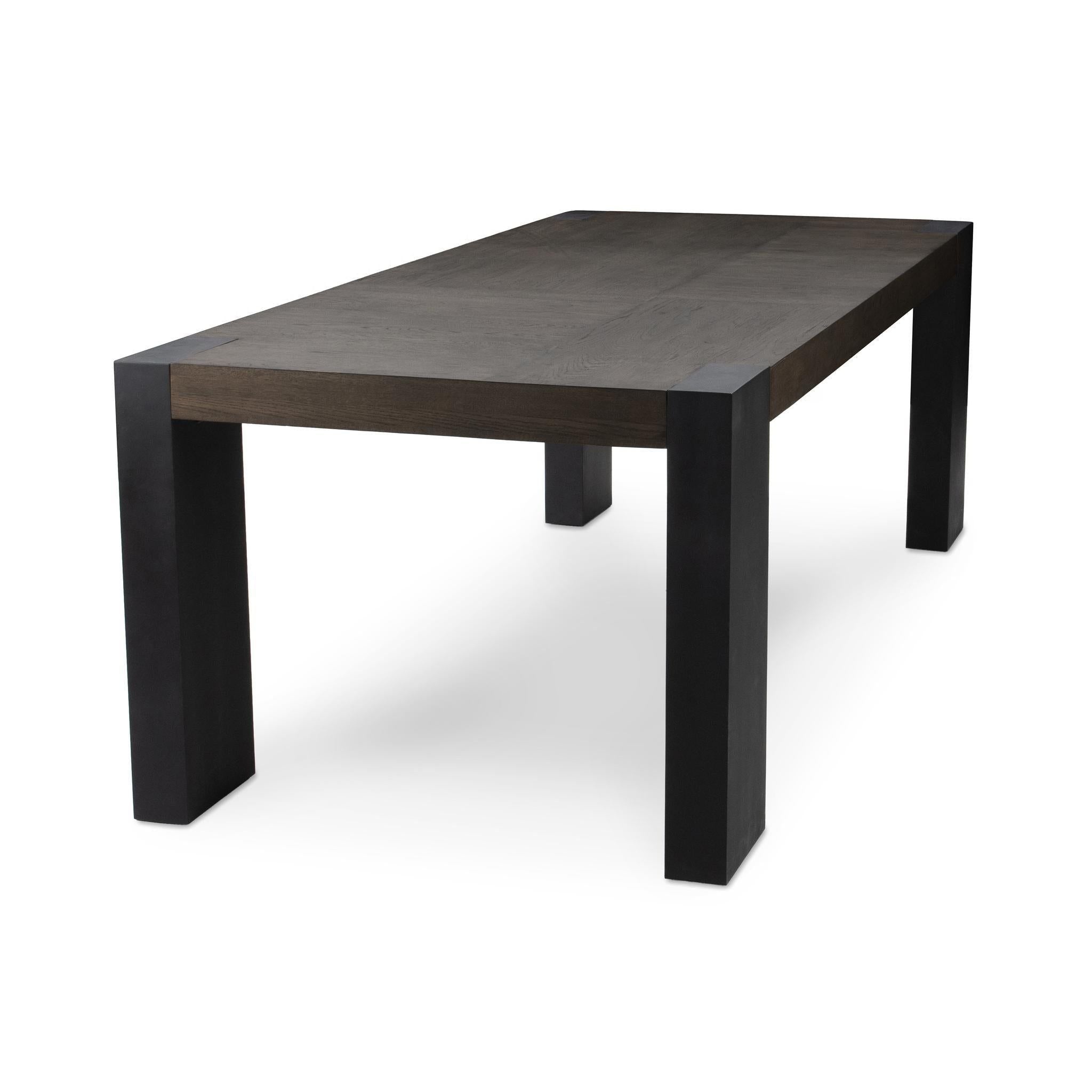 Deaven - Dining Table - Toasted Brown