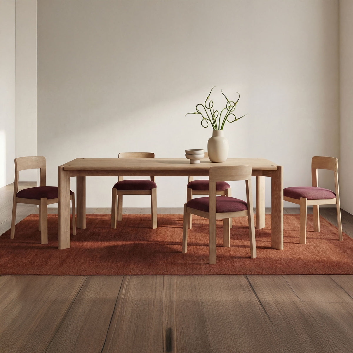 Oli - Dining Chair (Set of 2) - Berry / Purple