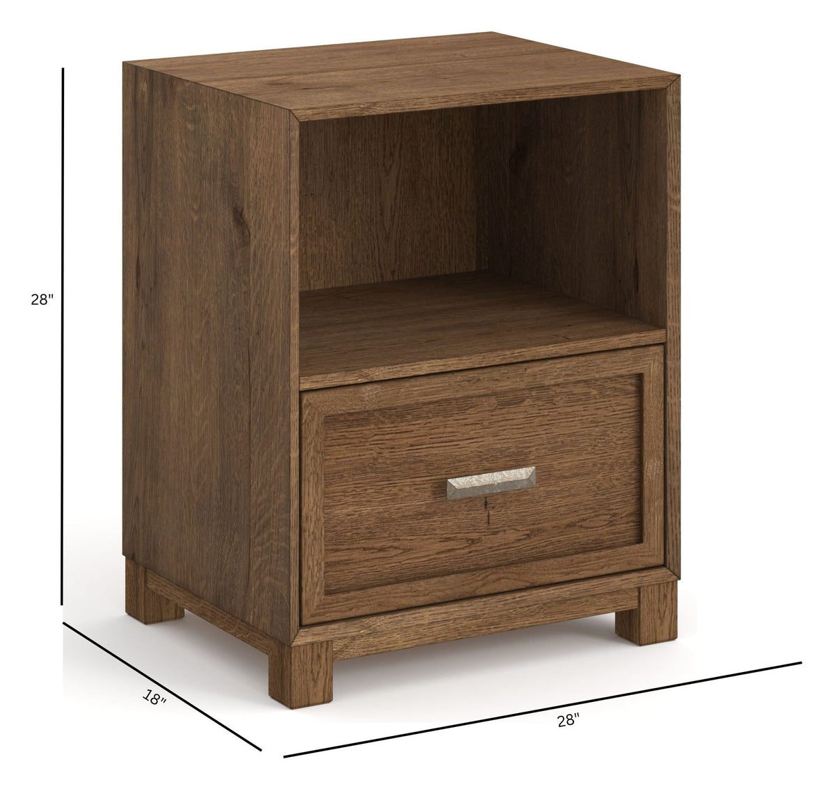 Laurel Ridge - Drawer Nightstand - Brown