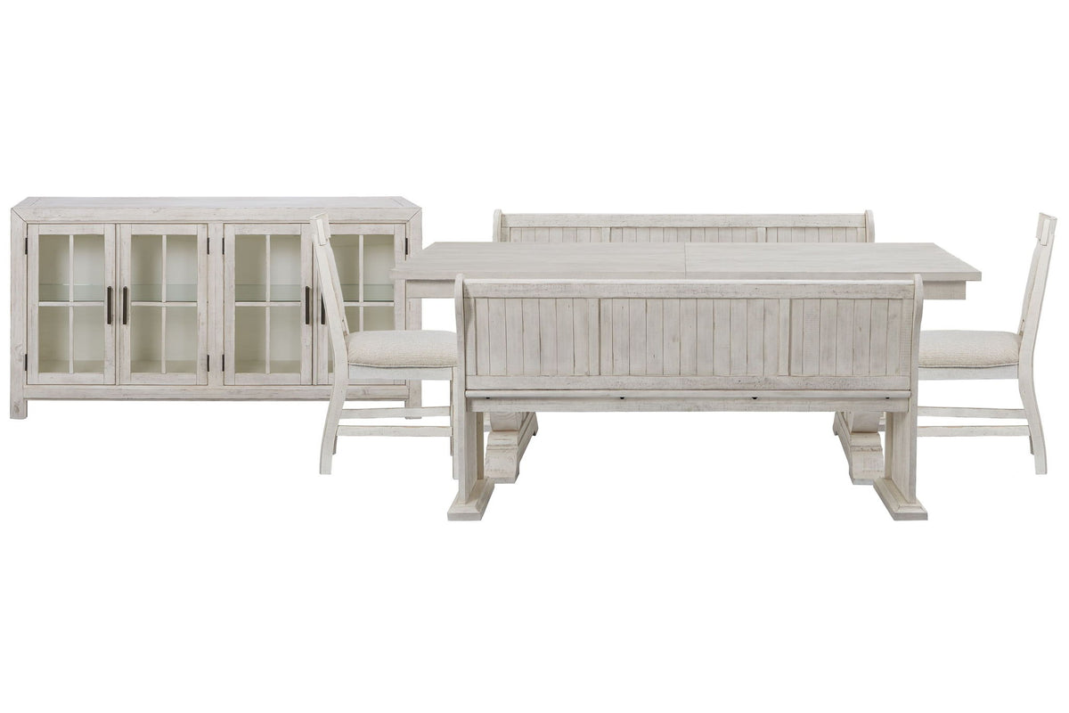Bronwyn - Extendable Rectangular Dining Table Set