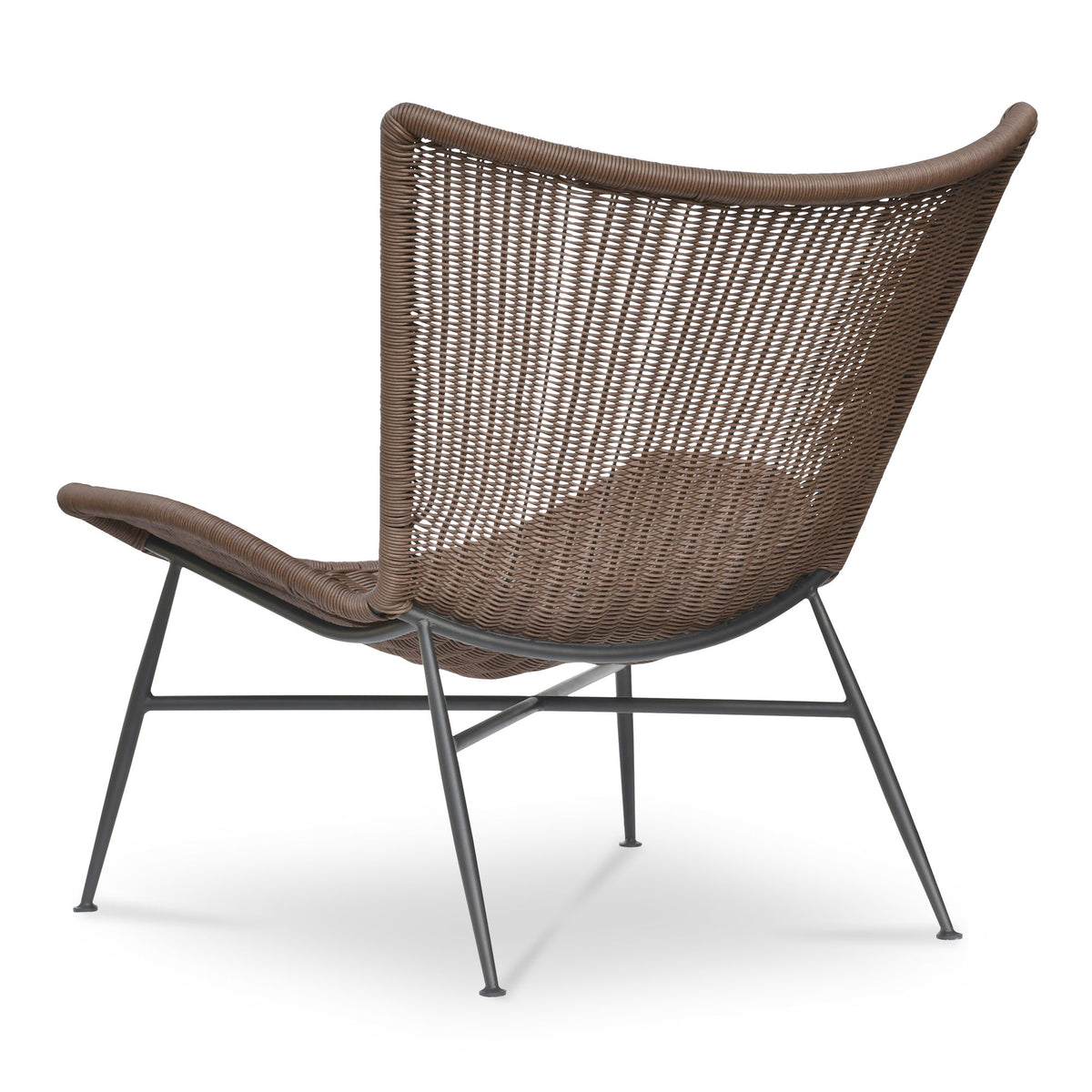 Paige - Accent Chair - Dark Brown