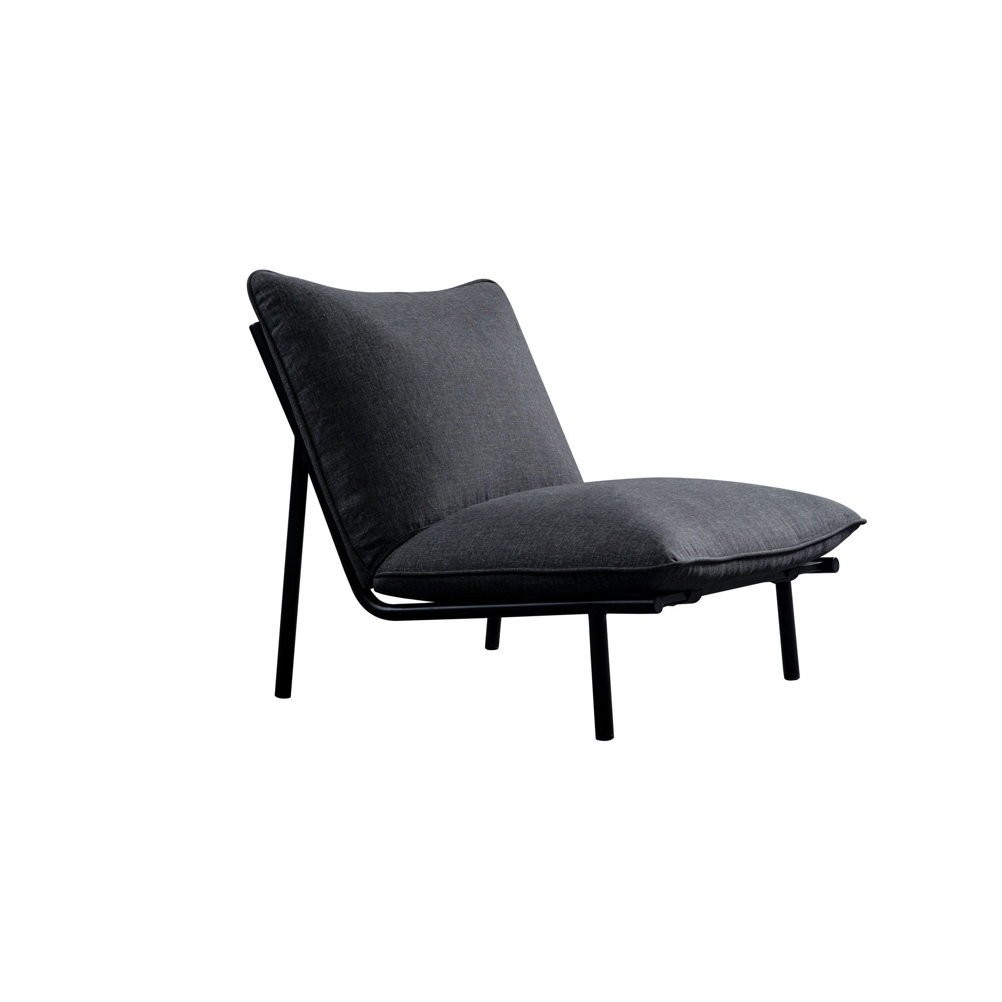 Morgan - Outdoor Accent Chair - Charcoal