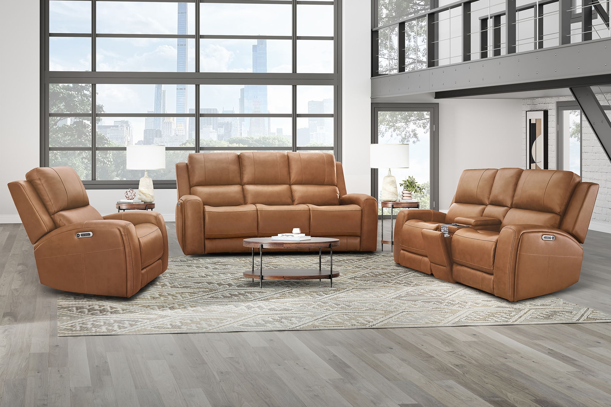Belmont - Zero Gravity Power Reclining Living Room Set
