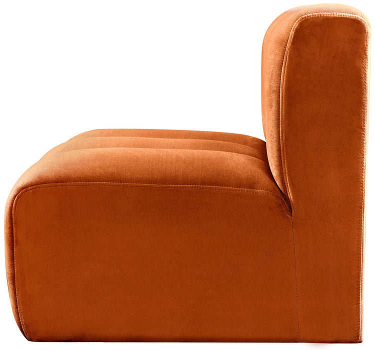 Arc - Velvet Straight Chair
