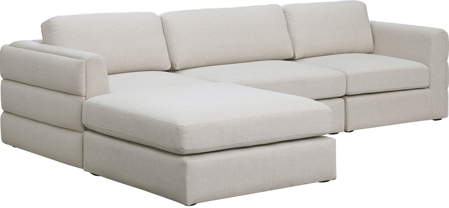 Beckham - 4 Piece Modular L-Sahped Sectional