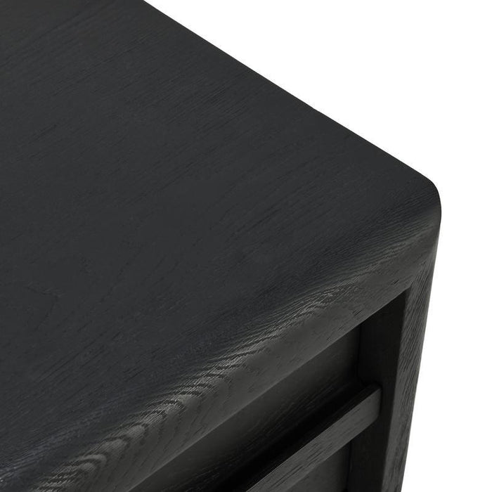 Sedona - 2 Drawer Nightstand - Black