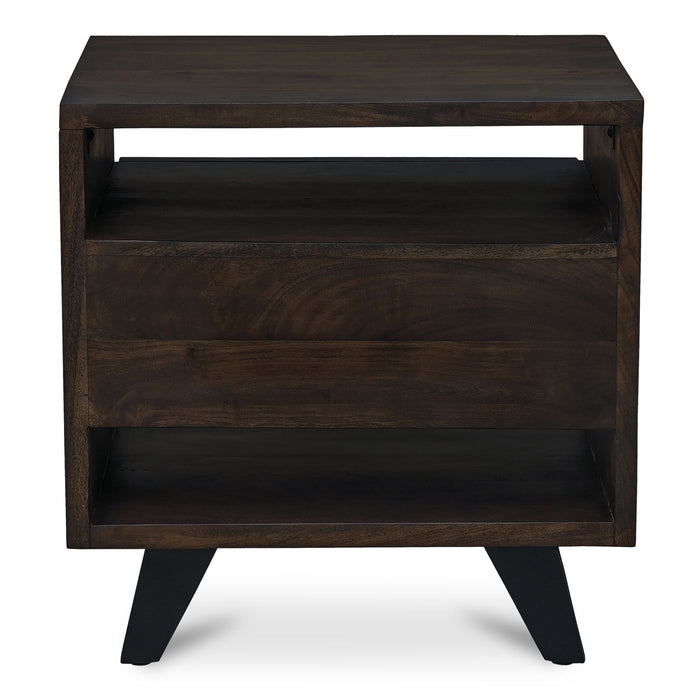 Madagascar - Accent Nightstand - Dark Brown
